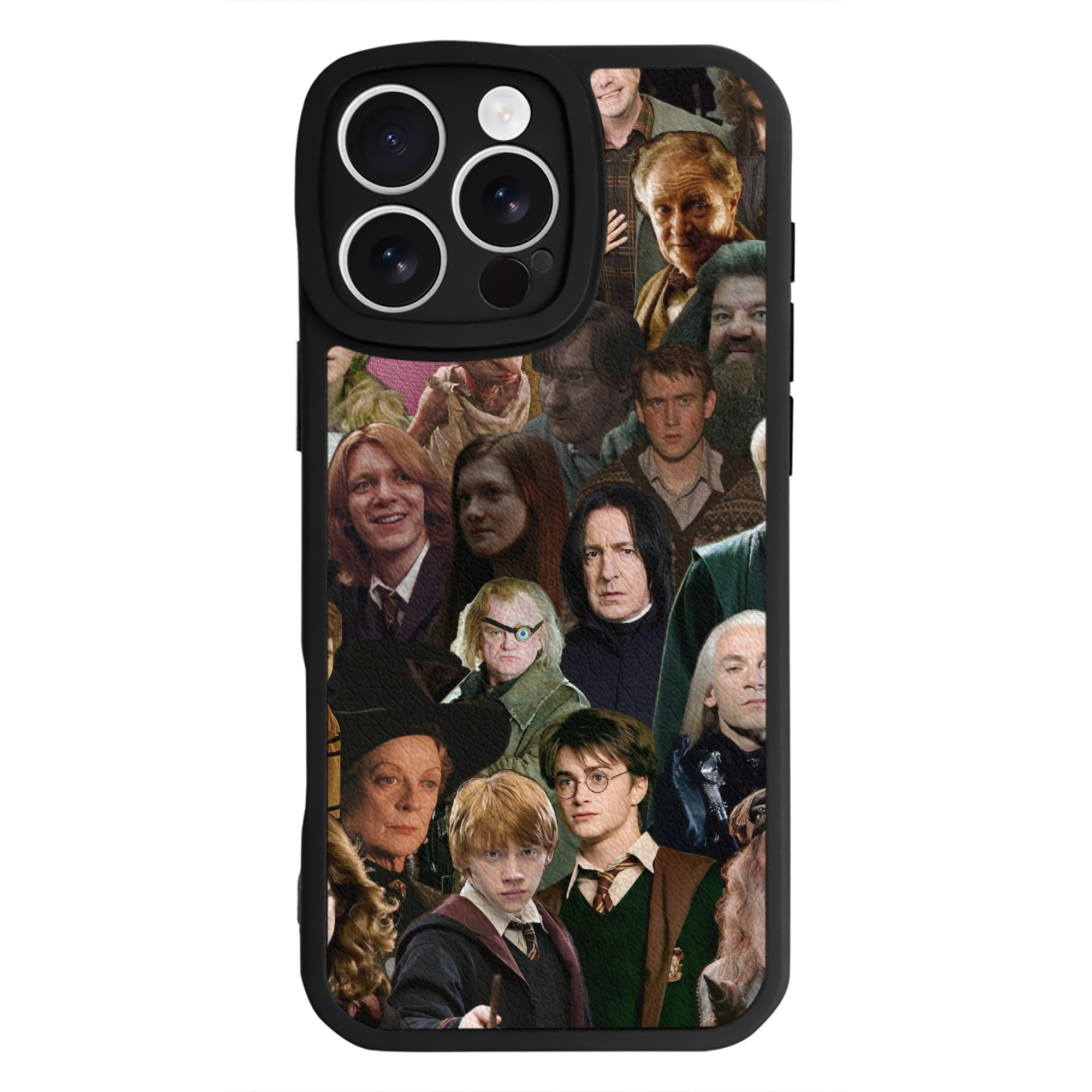 （画像用） Harry Potter ハリー・ポッターシリーズ 【iPhone 16シリーズ対応】シリコンスマホケース（レザー調） 材質：シリコン